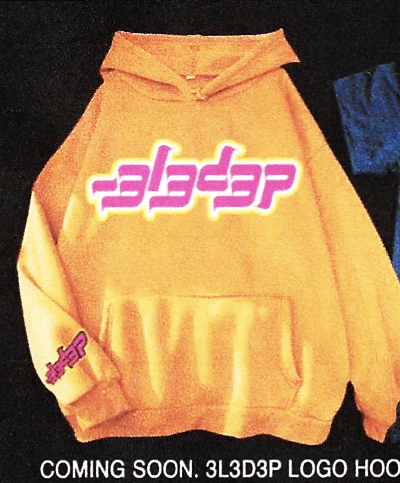 3L3D3P HOODIE : ORANGE